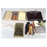 Group of office supplies