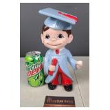 Ceramic Graduation Boy Figure