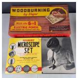 Wood burning kit missing electric pencil &