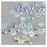 Swarovski Crystals 3 Pkgs 48 Pcs.Ea. AB, Unfoiled