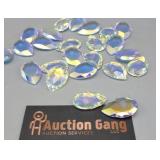 Swarovski Crystals 3Pkgs, 24Pcs. AB-Unfoiled