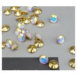 Swarovski Crystals 2 Pkgs 36Pcs-  AB, Unf, G-SH