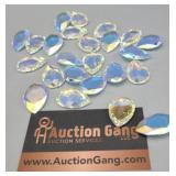 Swarovski Crystals 3Pkgs 24Pcs. AB, Unfoiled