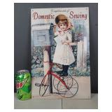 Sewing Tin Sign