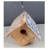 License Plate Birdhouse