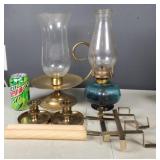 Candle Holders, Oil Lamp