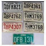 Group of License Plates