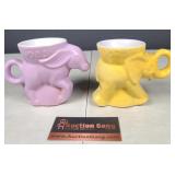 Pair of Frankoma Political Mugs