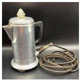 Vintage Empire Aluminum Percolator Coffee Maker