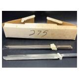 Electric Carving Knife Blades - Stainless Steel