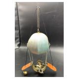 Vintage Hot Air Balloon Rider Hanging Toy