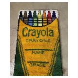 Crayola Crayons Knitted Rug 35x22
