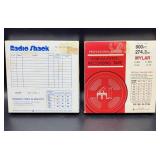 Realistic Recording Tape & Radio Shack Reel