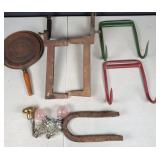 Hay hooks,log holder,clevis hook