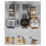 Group of Watches & Iowa State Pins