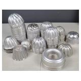 Group of Tart/Jello Molds Pans