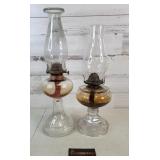 Pair of Oil Lamps