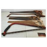 Group of Hand Saws