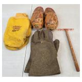 Wooden Shoes, Wool Gloves, Indian Mystery Stick