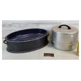Savory Roasting Pan & Aluminum Cake Carrier