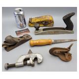 Flat of Tools Plane - Sander - Pipe Cutter