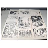 Group of 1960's Frank Miller General situation