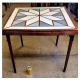 Wood Folding Table 27' × 30'