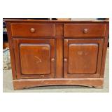 Wood Buffet 50'L ×18'D × 35'H