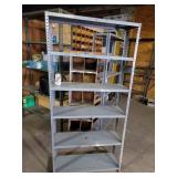 Metal Shelf 75"T 36"W 12"D