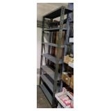 Metal Shelf 85"T 36"W 12"D