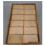 12 Boxes Brass Plated Lori Lock Cabinet Locks