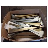 Box of Metal Shelf Brackets
