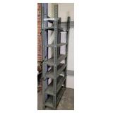 Metal Shelf 85"T 36"W 12"D