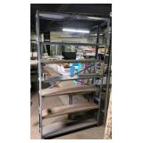 Metal Shelf 85"T 48"W 12"D