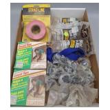 Strait-Line, Glue Sticks, Carpet Tape, Door Stops,