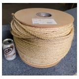 1/4" Hemp Red Heart Rope 1200