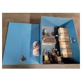 Power Lock Box With Keys 16"T 12"W 7"D