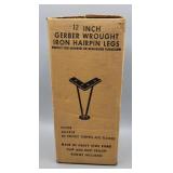 12" Gerber Wrought Iron Legs