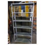 Metal Shelf 75"T 36"W 12"D