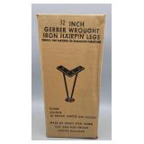 12" Gerber Wrought Iron Legs