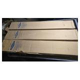 Bobrick White Metal Shelf Qty 3 - all sealed