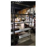 Metal Shelf 85"T 48"W 12"D