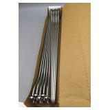 3 Boxes of Metal Shelf Brackets