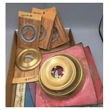 Dexter Lock Plates, Kwikset Trim Rosettes