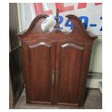 Hutch Top 60x35Wx18D - door hinge needs repaired;