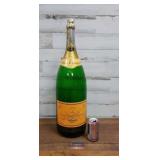 LARGE 26' TALL VEUVE CLICQUOT WINE BOTTLE - BAR