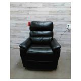 *NEW* PRI Black Leather Power Recliner W USB Port