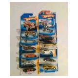 12 Hotwheels Carded