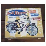 DIECAST - Jet liner miniature bicycle 1:20 scale