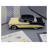 DIECAST - FRANKLIN MINT 1956 BEL AIR  SPORT